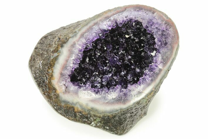 Dark Purple Amethyst Geode - Uruguay #275647